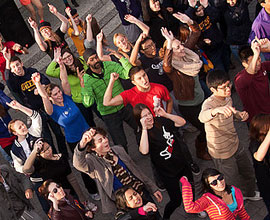 Take Part in a Flash Mob