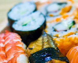 Eat Sushi in Japan