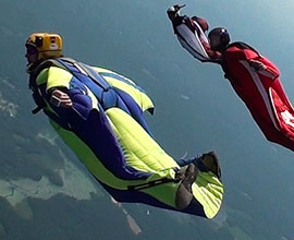 Fly in a Wingsuit