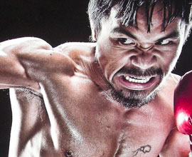 Take Punch from Pacquiao